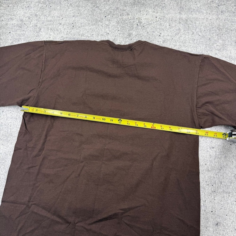 Y2K Reebok Cleveland Browns Brown Logo Made in USA Mens Medium T-Shirt NFL - Picture 6 of 7